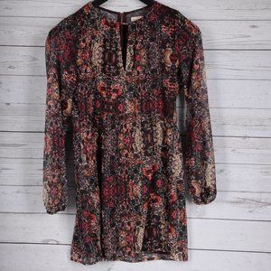 Abercrobie & Fitch Floral Printed Dress Size Small